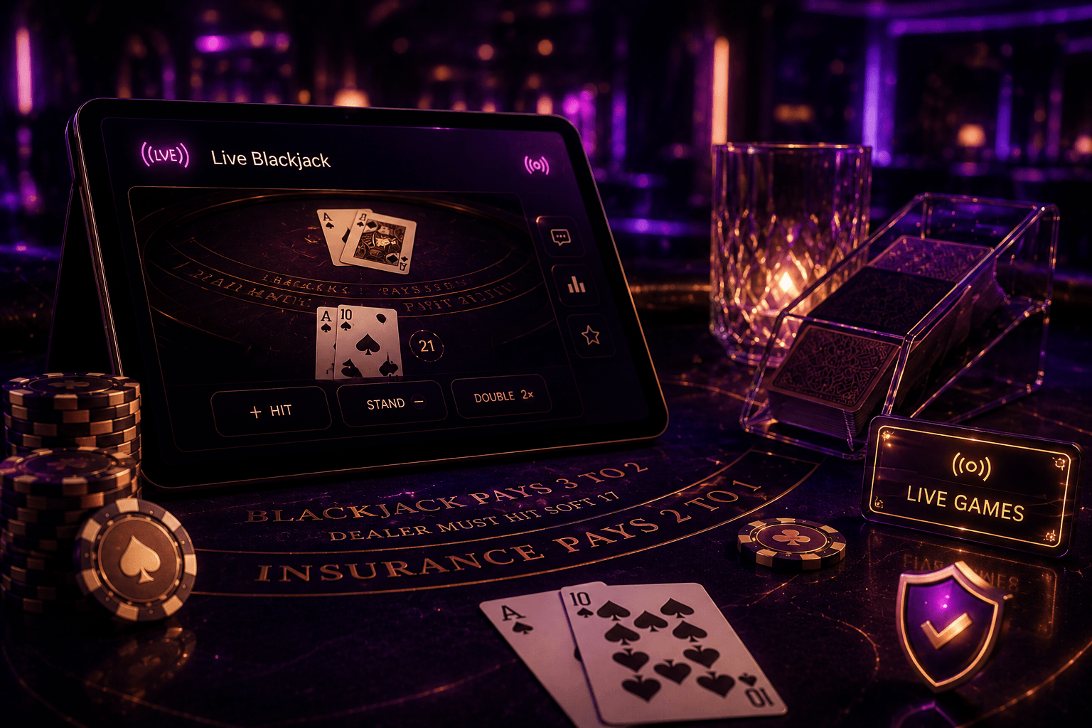 Playlive live blackjack
